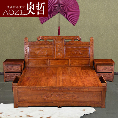 红木床价格_红木家具床图片_太平洋家居网产品库