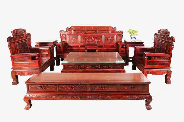 红木家具高清素材 中国风 中式家具 客厅.