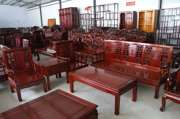 仿古红木家具